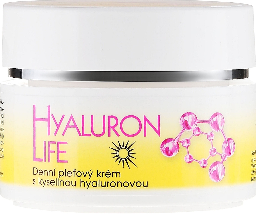 Face Cream - Bione Cosmetics Hyaluron Life Day Cream With Hyaluronic Acid — photo N3