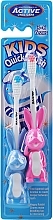 Fragrances, Perfumes, Cosmetics Kids Toothbrush, 3-6 years, pink + blue - Beauty Formulas Active Oral Care