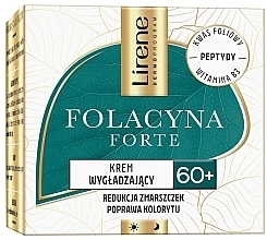 Fragrances, Perfumes, Cosmetics Smoothing Face Cream 60+ - Lirene Folacyna Forte Smoothing Cream