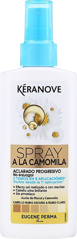 Hair Spray - Eugene Perma Keranove Spray A La Camomila — photo N1