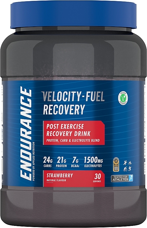 Strawberry Regenerating Drink - Applied Nutrition Endurance Recovery Strawberry — photo N1