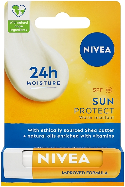 Sun Lip Balm - NIVEA Sun Protect Lip Balm SPF 30 — photo N1