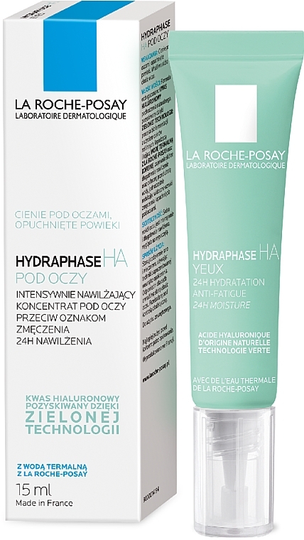 Moisturizing Concentrated Eye Gel - La Roche-Posay Hydraphase HA Eyes — photo N2