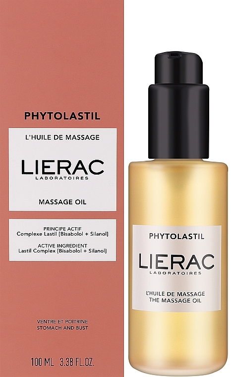 Stretch Marks Prevention Massage Oil - Lierac Phytolastil Massage Oil — photo N1