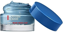 Cleansing Mask - Biotherm Homme T-Pur Blue Face Clay Mask — photo N2