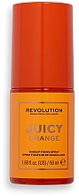 Setting Spray - Makeup Revolution Neon Heat Juicy Orange Priming Misting Spray — photo N1
