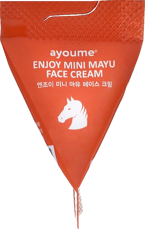 Repair Face Cream with Horse Oil - Ayoume Enjoy Mini Mayu Face Cream — photo N5