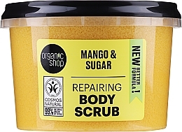 Body Scrub "Kenyan Mango" - Organic Shop Body Scrub Organic Mango & Sugar — photo N2