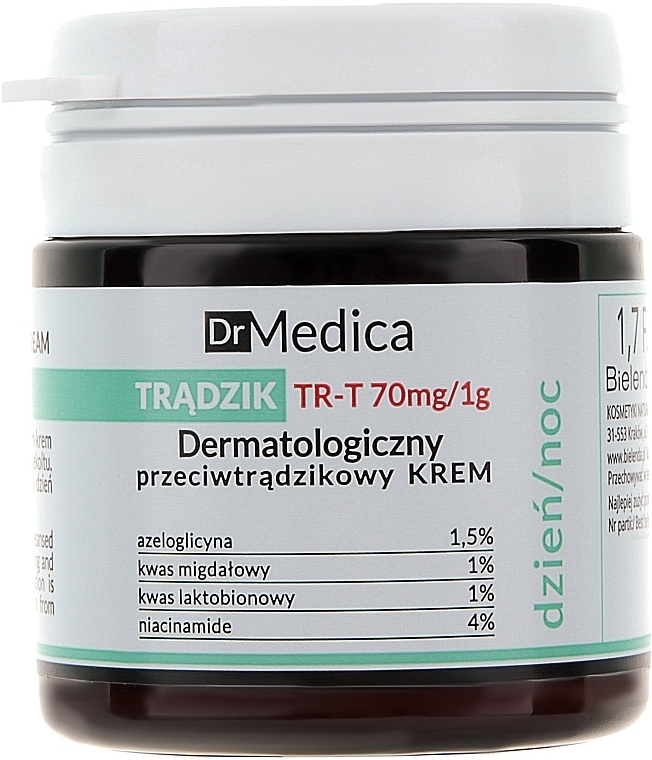 Dermatological Anti-Acne Cream - Bielenda Dr Medica Acne Dermatological Anti-Acne Cream — photo N1