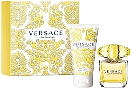 Fragrances, Perfumes, Cosmetics Versace Yellow Diamond - Set (edt 30ml + b/lot 50ml)	