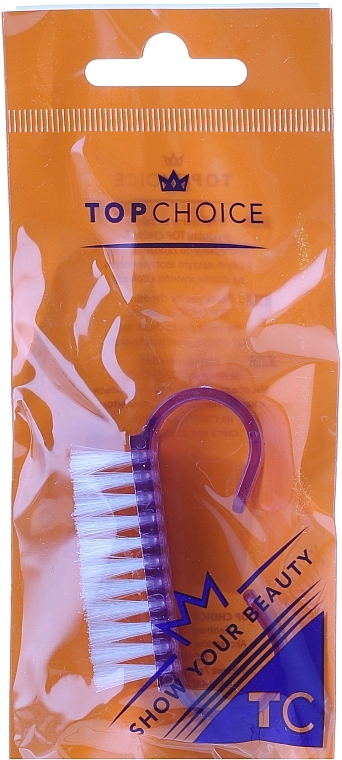 Hand & Nail Brush, purple, 2984 - Top Choice — photo N1