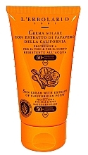 Fragrances, Perfumes, Cosmetics Face & Body California Poppy Extract Sunscreen - L'Erbolario Sun Cream With Extract Of Californian Poppy SPF 50+