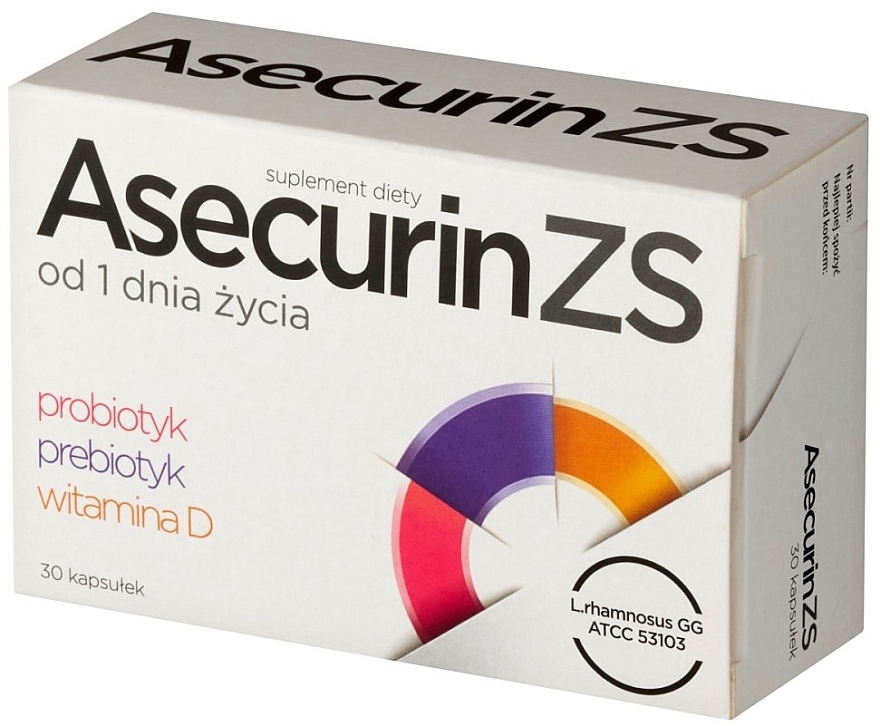 Vitamin D Dietary Supplement - Aflofarm Asecurin ZS — photo N1