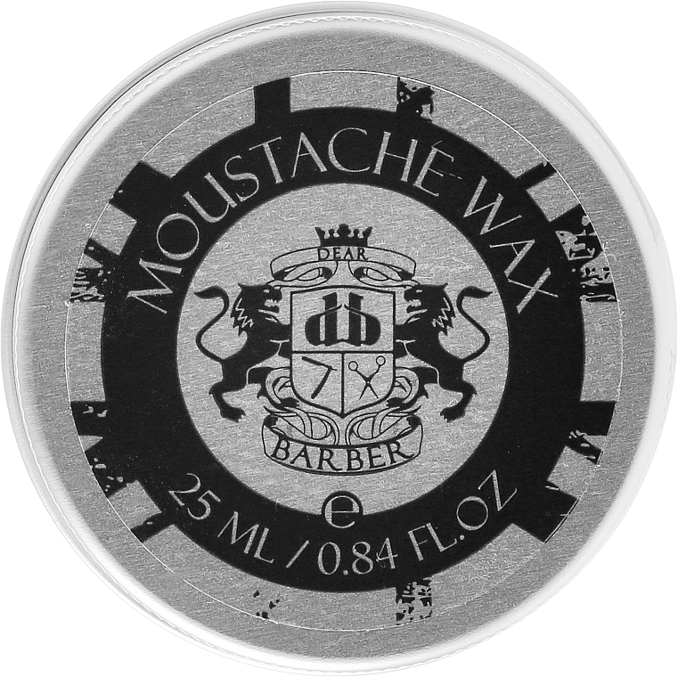 Beard and Moustache Wax - Dear Barber Moustache Wax — photo N2