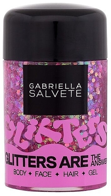 Glitter Gel for Face, Body and Hair - Gabriella Salvete Festival Glitters Are The Answer — photo N1