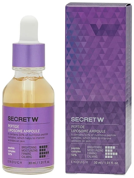 Peptide Complex Serum - Enough Secret With Peptide Liposome Ampoule — photo N2