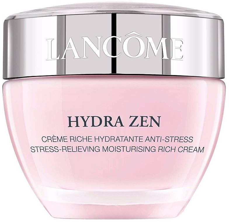 Moisturizing Facial Day Cream for Dry Skin - Lancome Hydra Zen Moisturising Rich Cream — photo N1