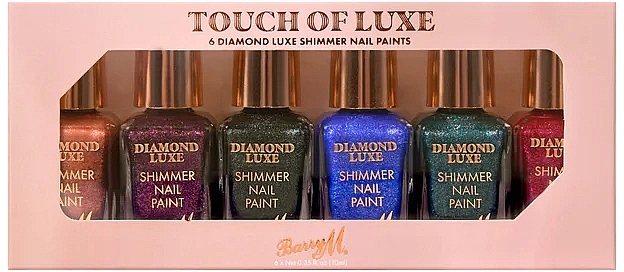 Nail Polish Set - Barry M Touch of Luxe Nail Paint Gift Set (nail/paint/6x10ml) — photo N1