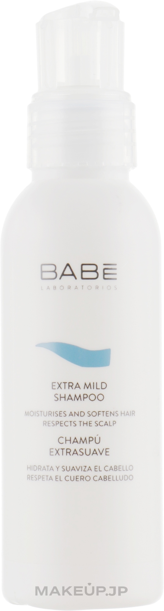 Gentle Shampoo for All Hair Types - Babe Laboratorios Extra Mild Shampoo Trevel Size — photo 100 ml