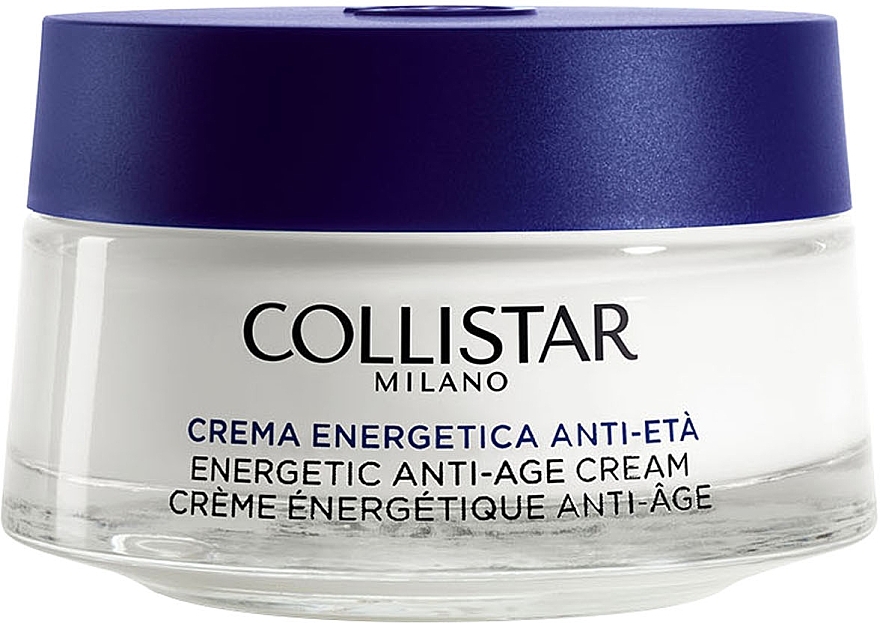 Energetic Anti-Age Regenerating Cream with Grape - Collistar Energetic Anti-Age Cream with red Aglianico Grape — photo N1