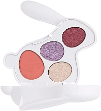 Eyeshadow Palette - I Heart Revolution Bunny Fluffy Palette — photo N2