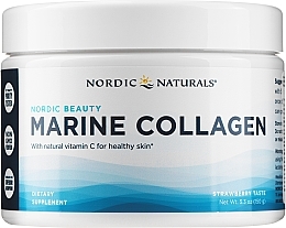 Fragrances, Perfumes, Cosmetics Dietary Supplement "Marine Collagen" with Strawberry Taste - Nordic Naturals Marine Collagen