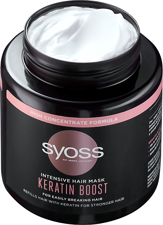 Intensive Mask for Brittle Hair - Syoss Keratin Boost Intensive Hair Mask — photo N6