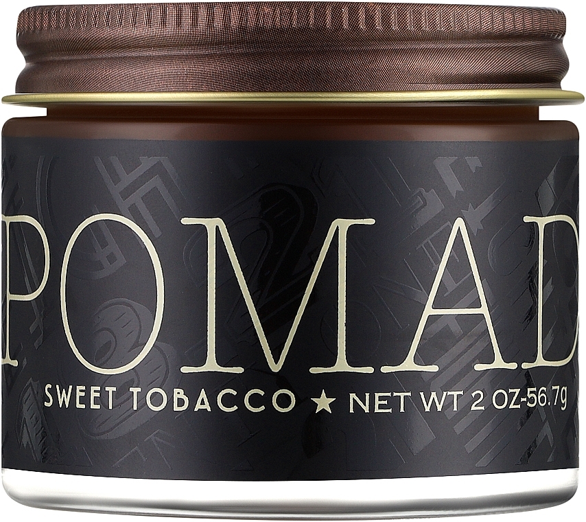 Hair Styling Pomade - 18.21 Man Made Hair Pomade Sweet Tobacco Styling Product Medium Hold — photo N1