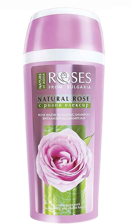 Strong & Vibrant Hair Shampoo - Nature of Agiva Roses Vitalizing Shampoo For Strong & Vibrant Hair — photo N3