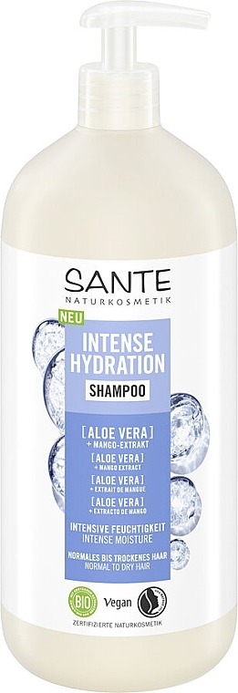 Moisturizing Aloe Bio Shampoo - Sante Intense Hydration Shampoo	 — photo N3