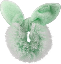 Fragrances, Perfumes, Cosmetics Hair Tie, 1 pc, FA-5678, soft, light green with ears - Donegal