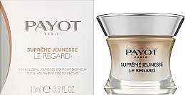 Eye Cream - Payot Supreme Jeunesse Regard Total Youth Eye Care — photo N2