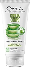 Fragrances, Perfumes, Cosmetics Aloe Vera Body Cream - Omia Laboratori Ecobio Aloe Body Cream