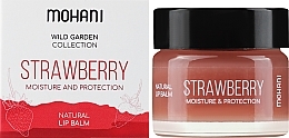 Lip Balm - Mohani Strawberry Moisturizing And Protecting Lip Balm — photo N2