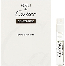 Fragrances, Perfumes, Cosmetics Cartier Eau de Cartier Concentree - Eau de Toilette (sample)