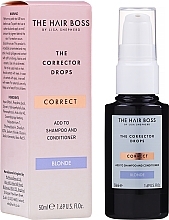 Corrector Drops for Blonde Hair - The Hair Boss Corrector Drops for Blonde Hair — photo N3