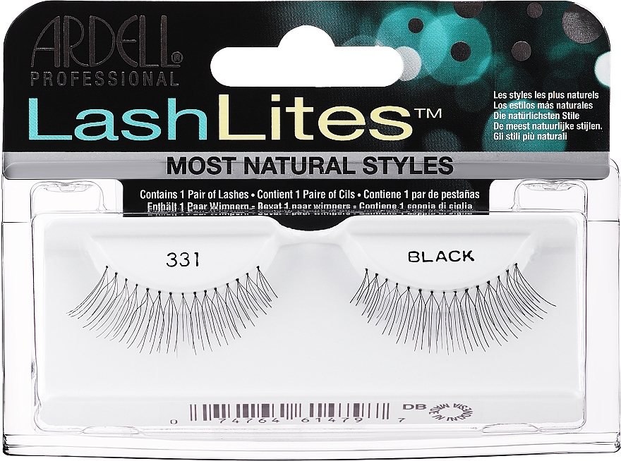 False Lashes - Ardell LashLites Black 331 — photo N1