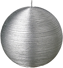 Fragrances, Perfumes, Cosmetics Ball Candle, diameter 8 cm - Bougies La Francaise Ball Candle Argent