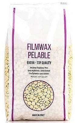 Depilatory Film Wax, granules, white - DimaxWax Filmwax Pelable Stripless Depilatory Wax White — photo N4