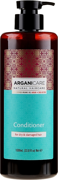 Dry & Damaged Hair Conditioner - Arganicare Shea Butter Conditioner For Dry And Damaged Hair  — photo N3
