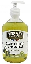 Liquid Marseille Olive Soap - Maitre Savon De Marseille Savon Liquide De Marseille Olive Liquid Soap — photo N2