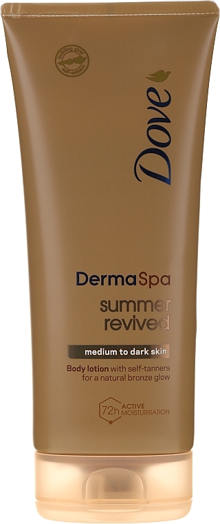 Bronzing Body Lotion - Dove Derma Spa Summer Revived Medium To Dark Skin Body Lotion — photo N11