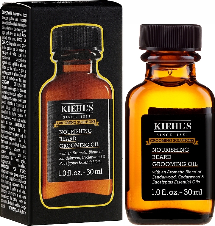 Nourishing Beard Oil - Kiehl's Nourishing Beard Grooming Oil — photo N1