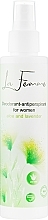 Fragrances, Perfumes, Cosmetics Women Deodorant Antiperspirant with Aloe & Lavender - J'erelia LaFemme Deodornt-Antiperspirant For Women