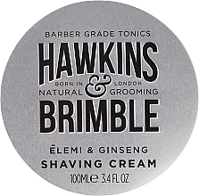 Shaving Cream - Hawkins & Brimble Elemi & Ginseng Shaving Cream — photo N1
