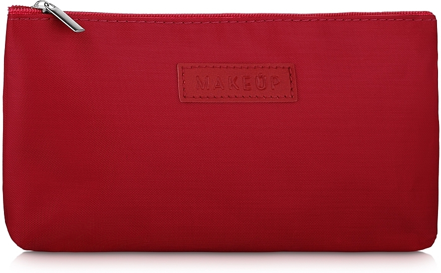 Girl's Travel Flat Beauty Bag, Red - MakeUp — photo N2