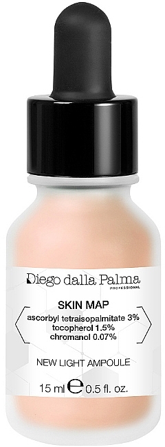 Brightening Face Concentrate - Diego Dalla Palma Skin Map New Light Ampoule — photo N3