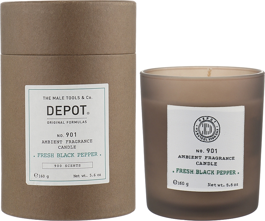 Fresh Black Pepper Scented Candle - Depot 901 Ambient Fragrance Candle Fresh Black Pepper — photo N4