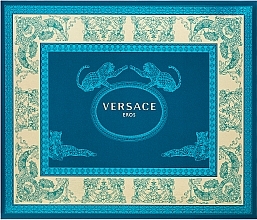 Fragrances, Perfumes, Cosmetics Versace Eros - Set (edt/50ml + shower gel/50ml + after shave/50ml)