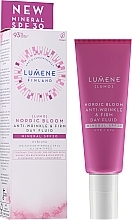 Anti-Wrinkle & Firm Day Fluid with Mineral SPF30 - Lumene Lumo Nordic Bloom Anti-Wrinkle & Firm Day Fluid Mineral SPF30 — photo N2